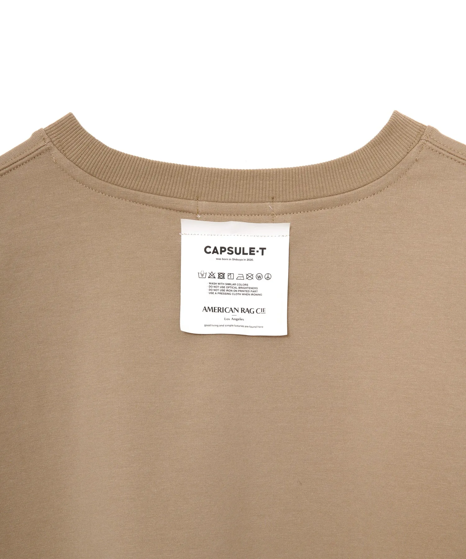 【WOMEN】CAPSULE LOGO PRINT SWEAT