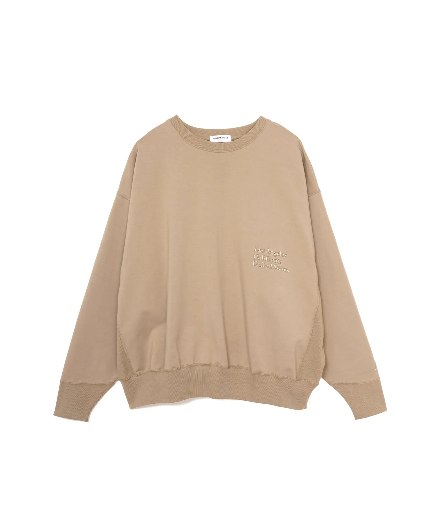【WOMEN】CAPSULE LOGO PRINT SWEAT