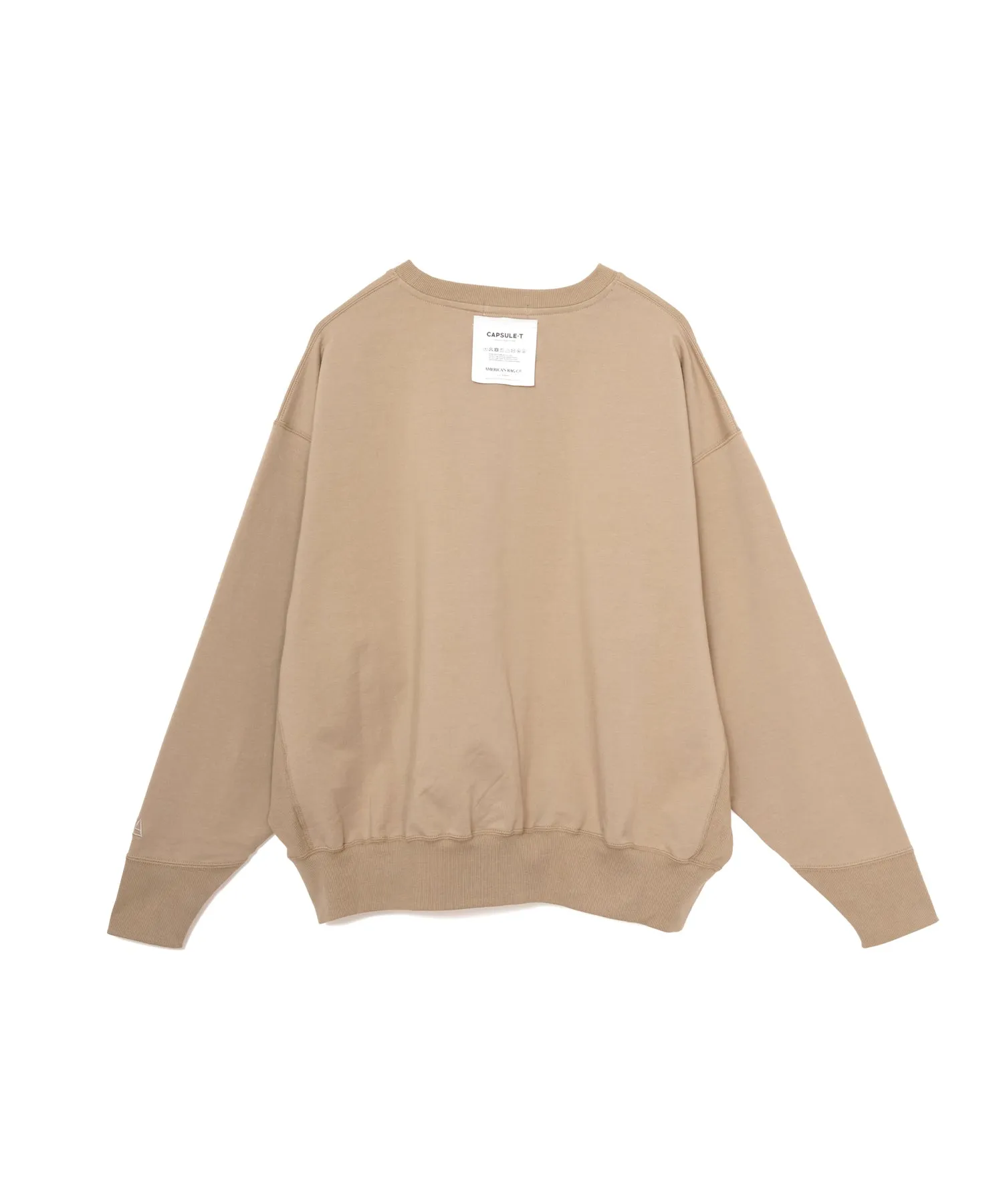 【WOMEN】CAPSULE LOGO PRINT SWEAT