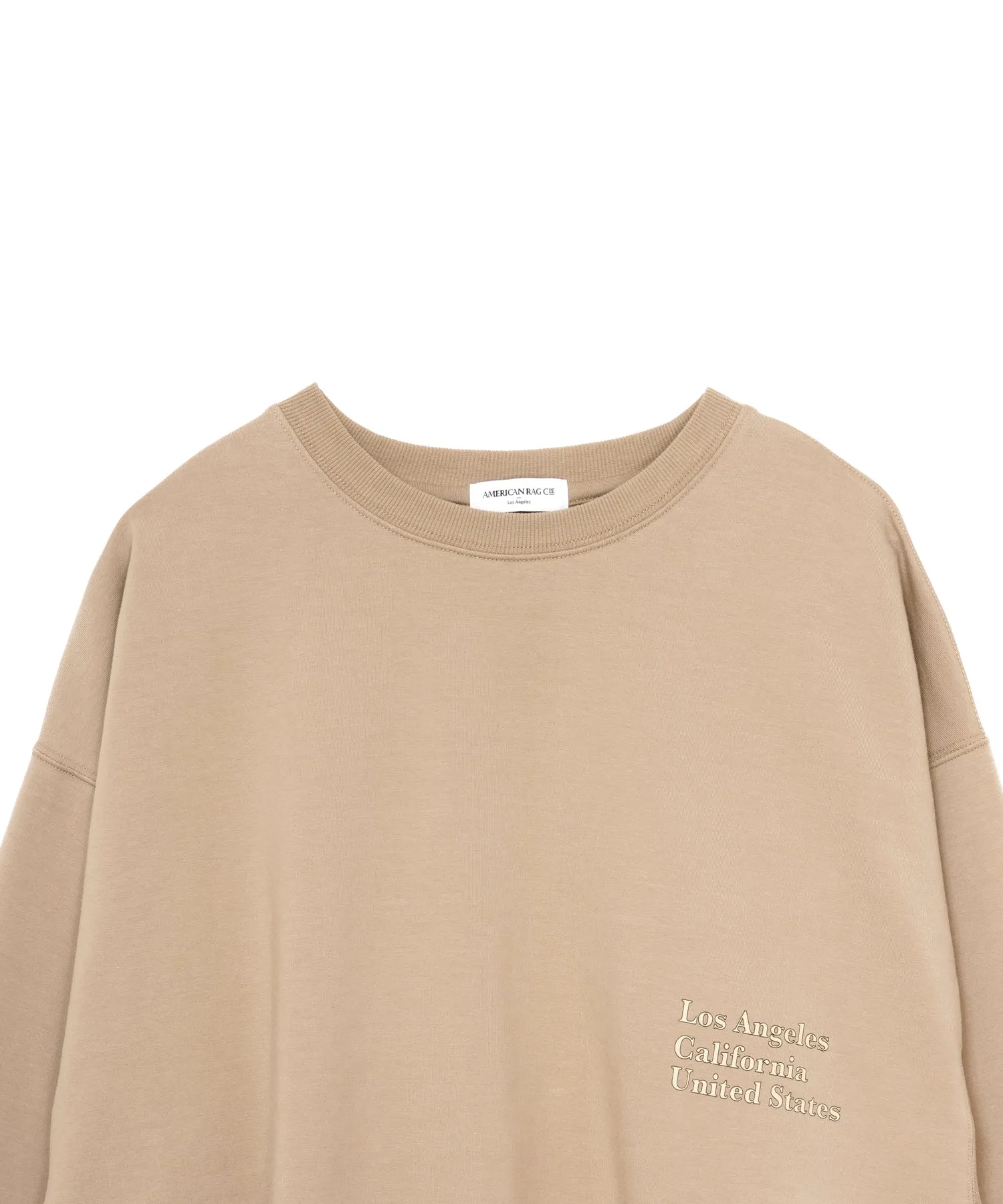 【WOMEN】CAPSULE LOGO PRINT SWEAT