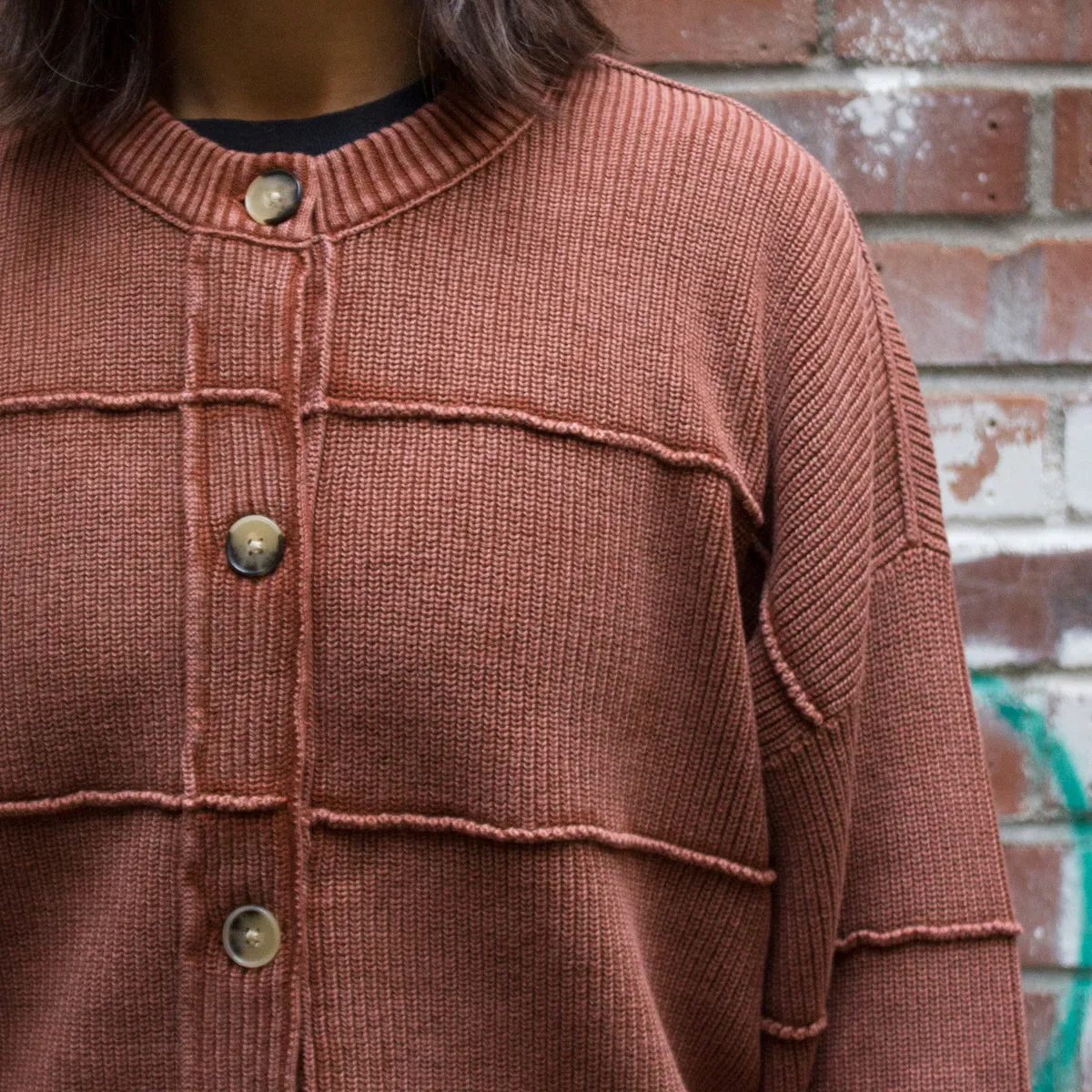 Women's Lune Inside Out Cardigan