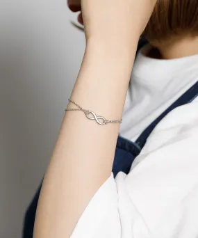 【WOMEN】TIFFANY インフィニティブレスレット シルバー ヴィンテージ