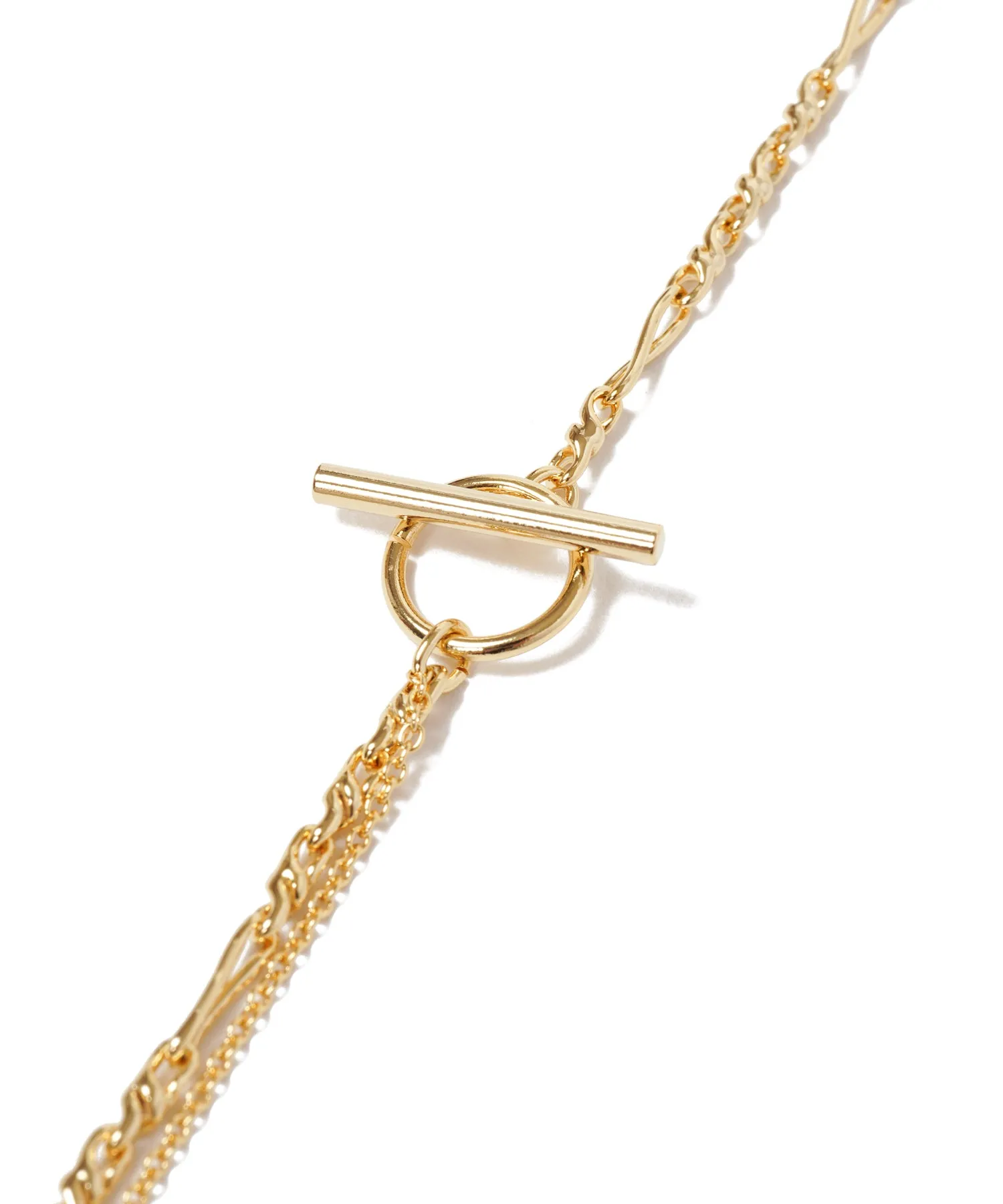 【WOMEN】ucalypt Combination Link Necklace